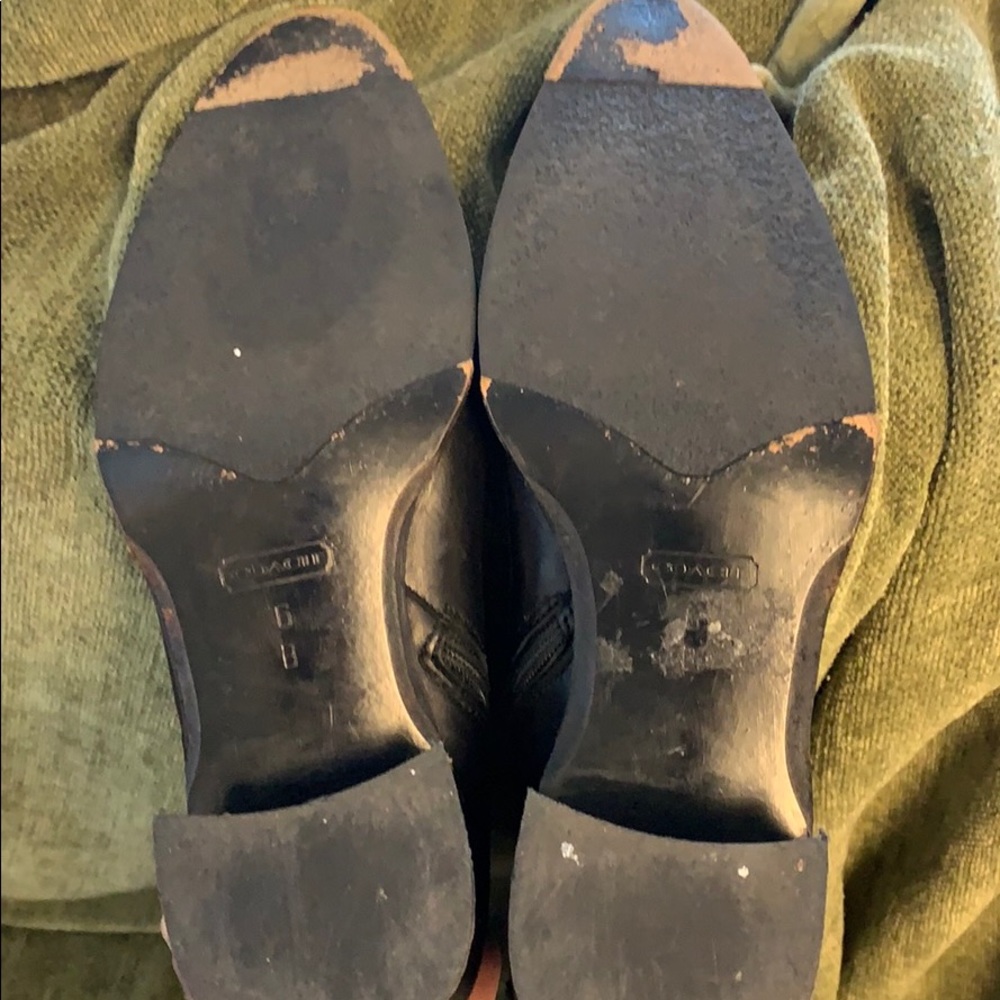 Vintage Coach Olivia riding boots leather lining-6 - Picture 7 of 8